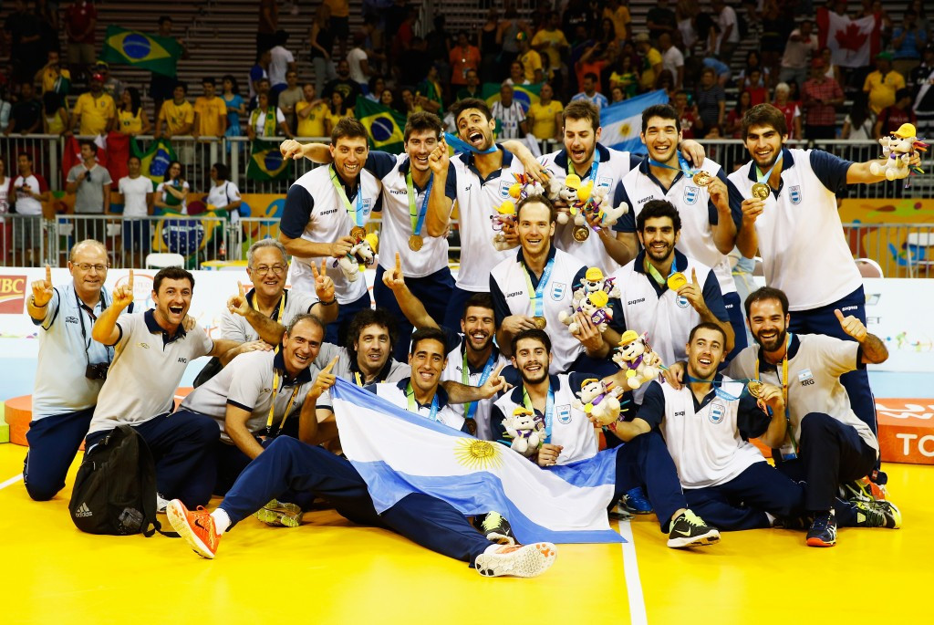 However Argentina would take the final gold of Toronto 2015 having won 3-2 ©Getty Images