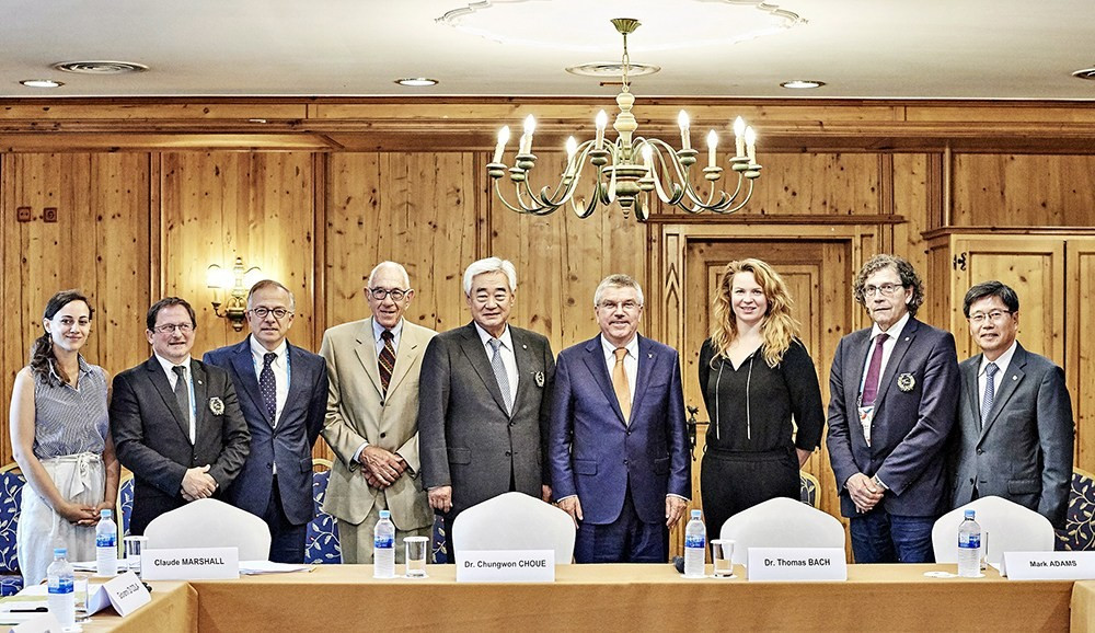 IOC President attends latest meeting of Taekwondo Humanitarian Foundation
