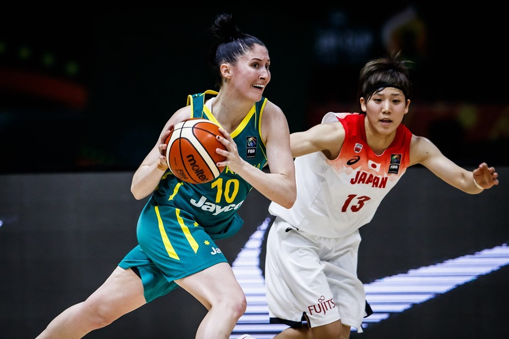 Australia beat Japan to top group at FIBA Women's Asia Cup