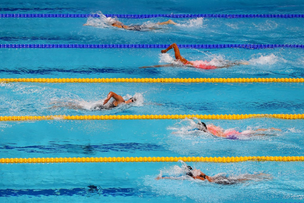 Katie Ledecky obliterated her rivals in the 1,500m freestyle ©Getty Images
