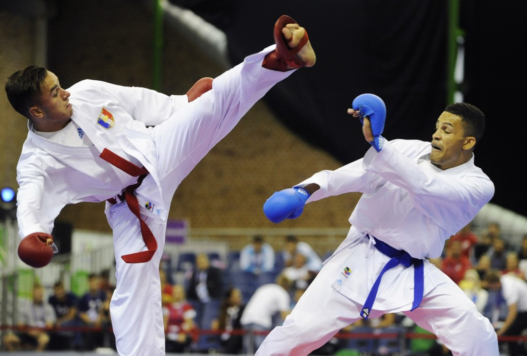 Four gold medals were also awarded in kumite competition ©IWGA
