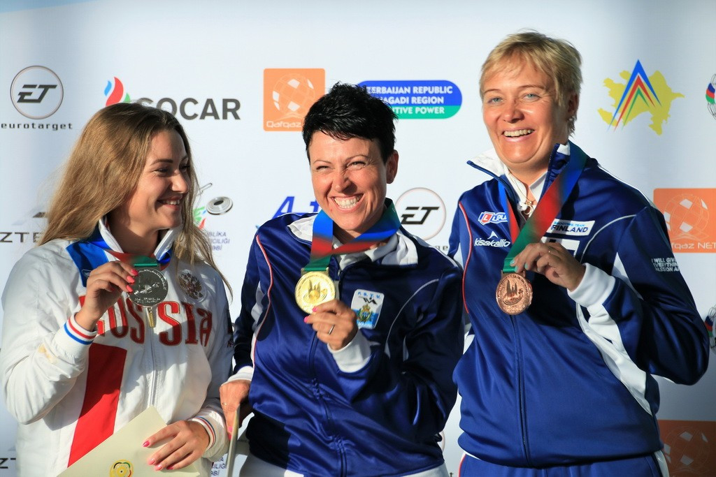 Perilli earns gold for San Marino at European Shooting Championships