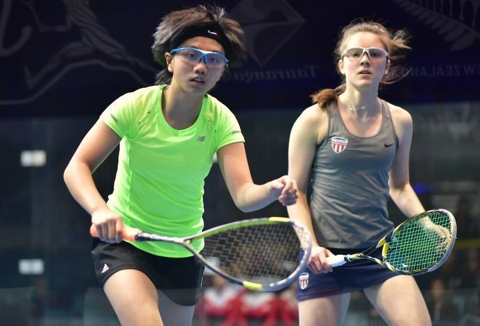 Hong Kong and United States each progressed into the quarter-finals ©World Squash