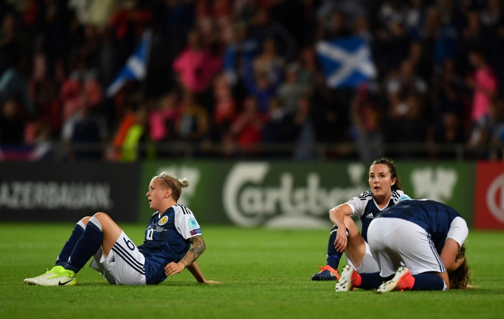 Scotland beat Spain but suffered elimination from the competition ©Getty Images
