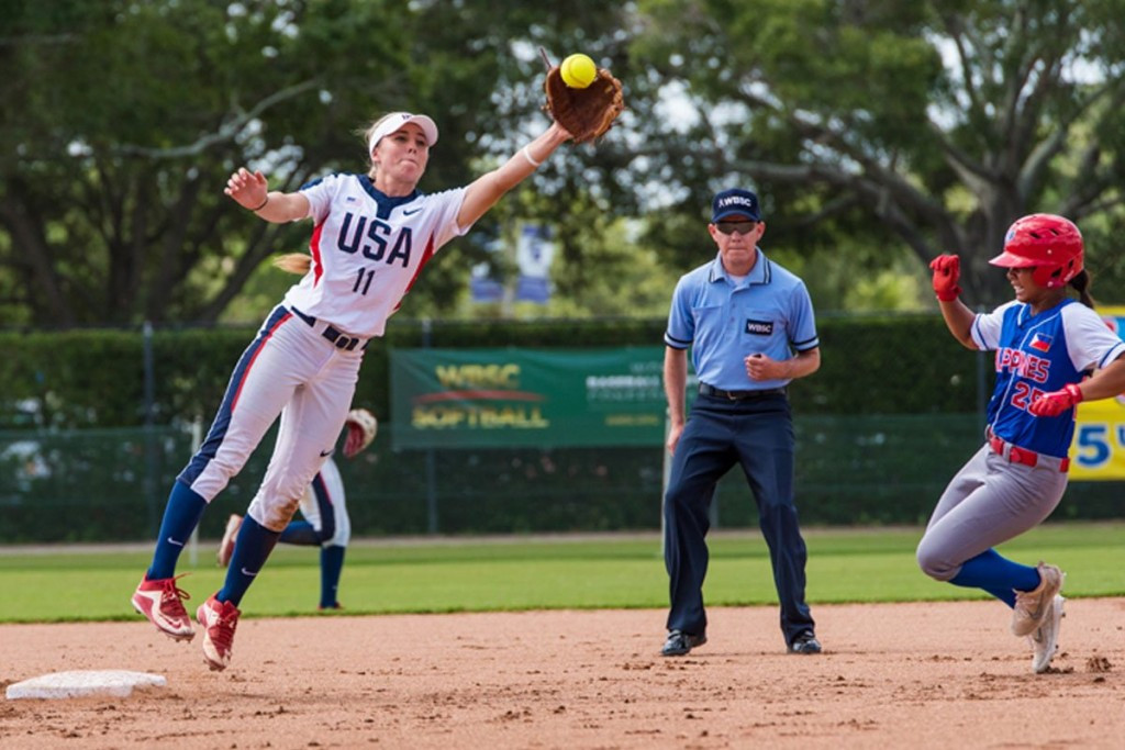 The United States were among the teams to book their place in the next round ©WBSC
