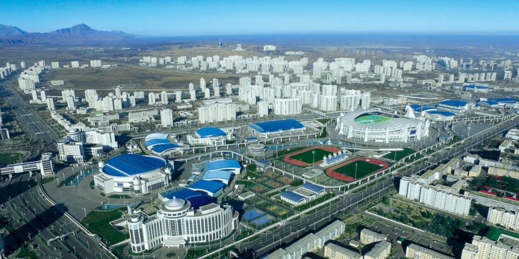 The new Ashgabat Olympic Complex will host the 2017 Asian Indoor and Martial Arts Games ©Ashgabat 2017