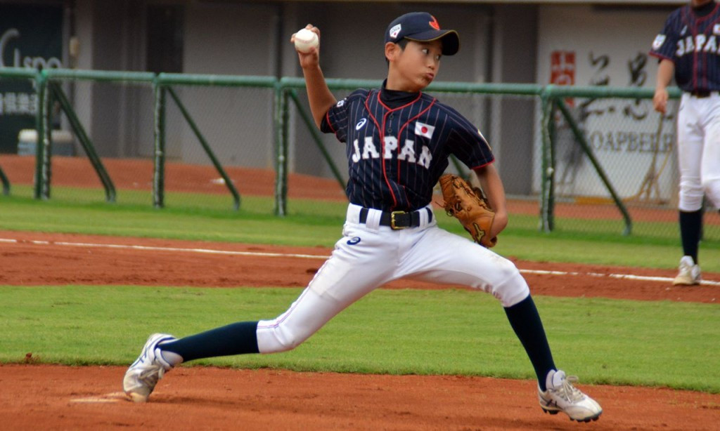 Japan were comfortable winners on day one ©WBSC