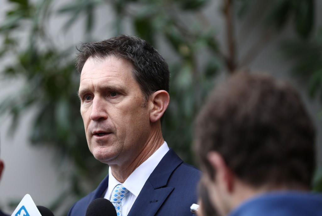 Cricket Australia chief executive James Sutherland had claimed the dispute should be settled in arbitration ©Getty Images