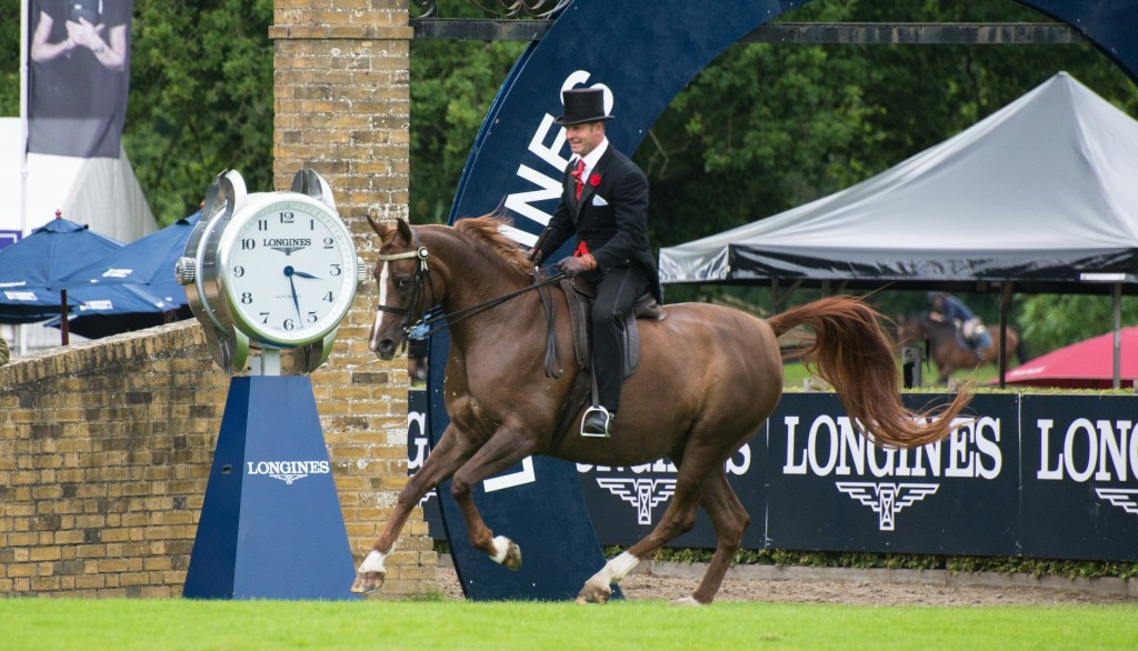 Competitors were met with difficult conditions at Hickstead ©Hickstead