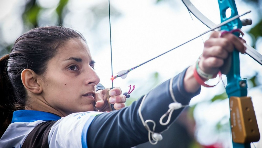 Italian Cinzia Noziglia won the women's equivalent ©World Archery
