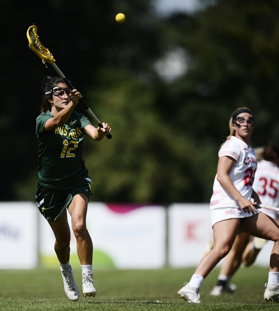 Australia were beaten in the semi-finals of the lacrosse tournament by Canada, who will now play the United States for gold ©IWGA