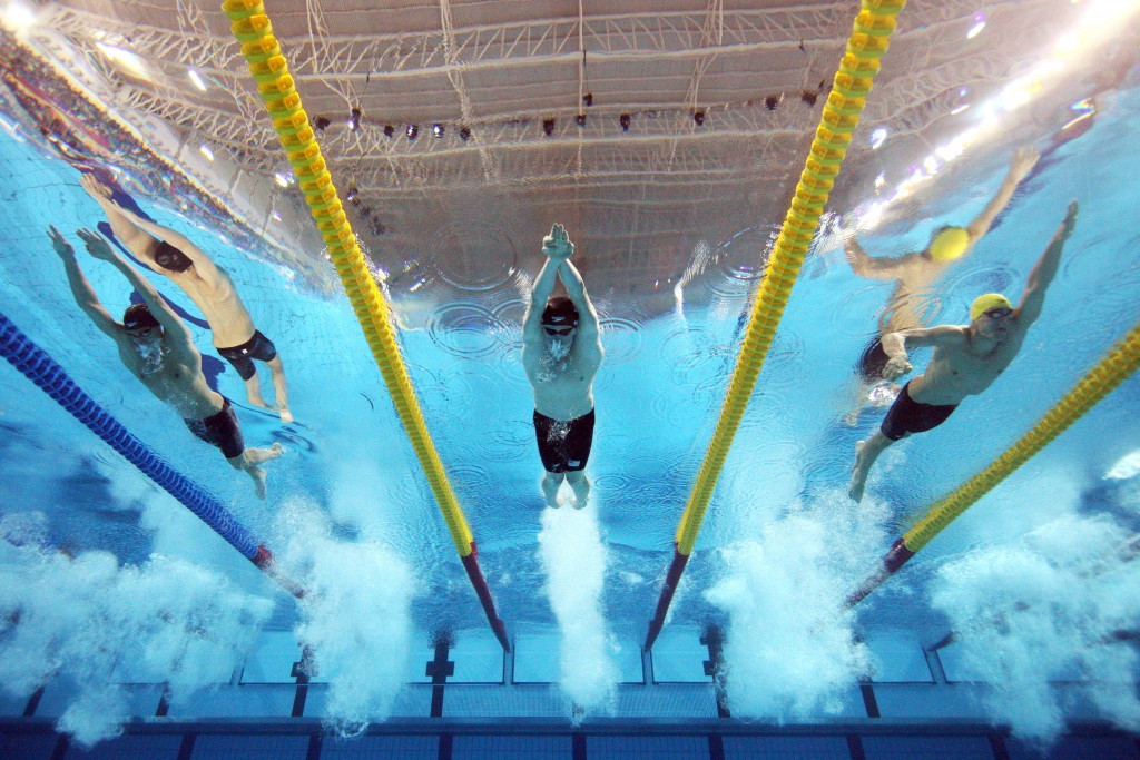 The Argentine swimmer competed in the 400m and 800m freestyle events ©Getty Images