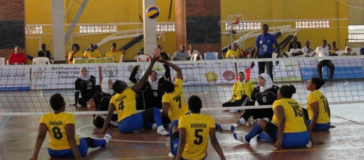 Hosts Rwanda move into pole position at ParaVolley Africa Sitting Volleyball Championships