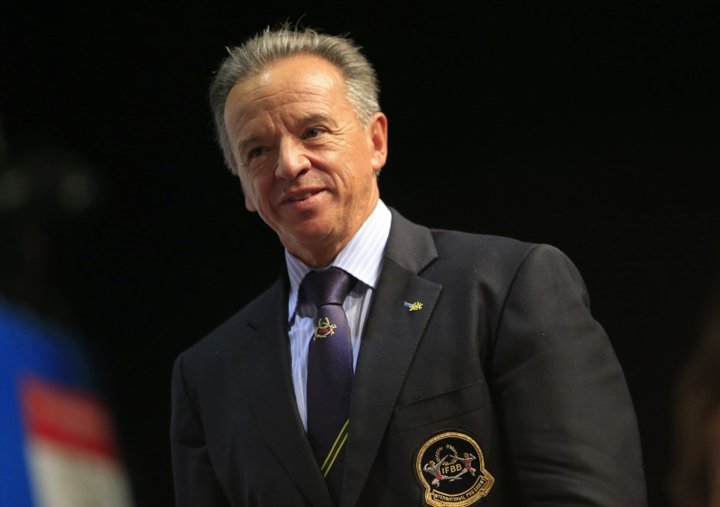 Dr. Rafael Santonja has been President of the IFBB since 2006 ©Getty Images