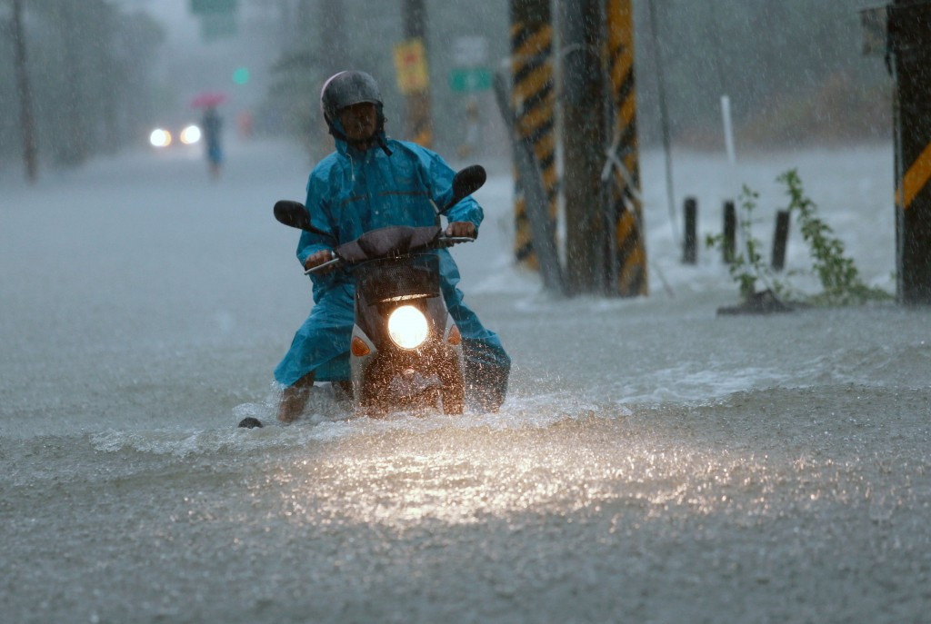 The Nesat typhoon has caused weather havoc in Taiwan ©Getty Images