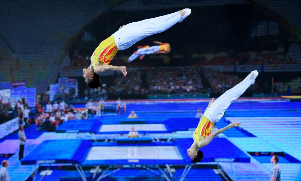Flagship trampolining events have been awarded to Saint Petersburg and Tokyo ©Getty Images