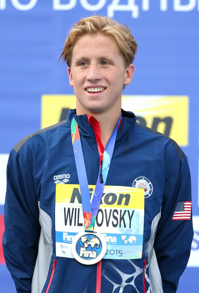 America's Wilimovsky claims 10km world title to become first Rio 2016 swimming qualifier