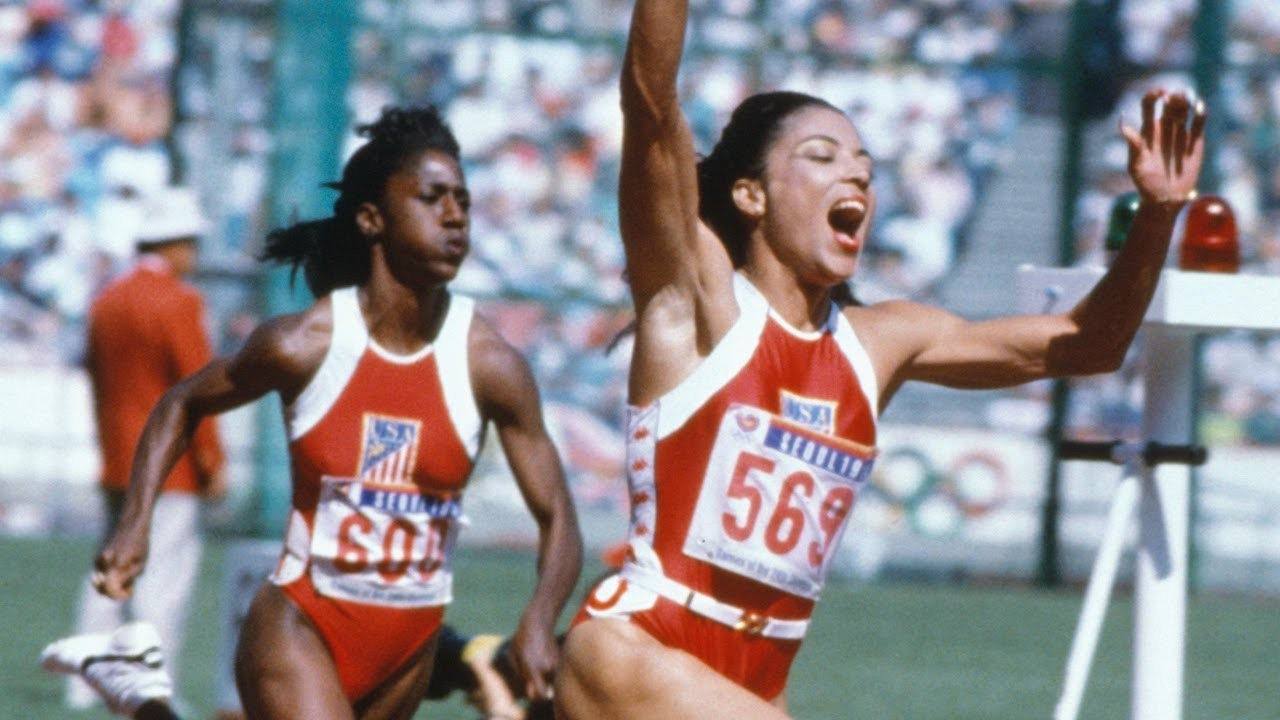 American Florence Griffith Joyner would lose her world records in the 100 and 200 metres if proposals were adopted to scrap world records set before 1991 ©YouTube