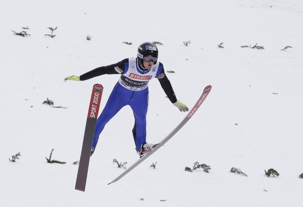 Kevin Bickner has been tipped to qualify for the men's ski jumping competition at Pyeongchang 2018 ©Getty Images