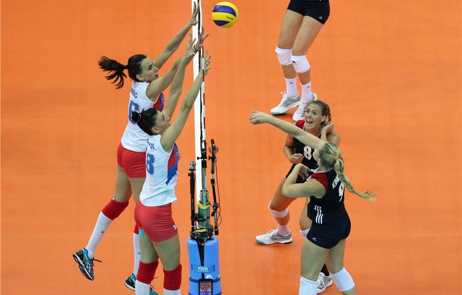 Serbia won today's other match in five sets against the United States ©FIVB