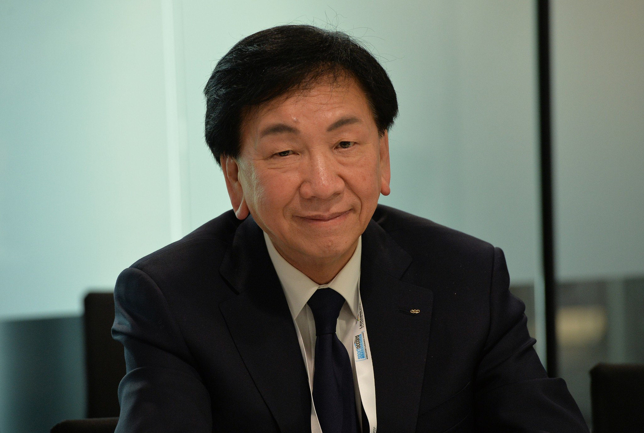 AIBA President C K Wu is on the ropes at AIBA ©Getty Images 