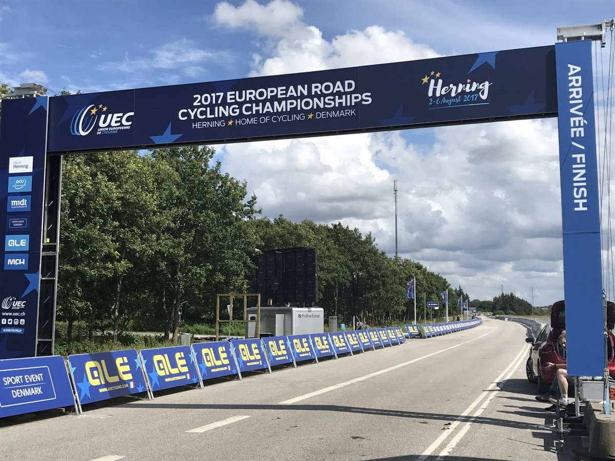Denmark enjoy impressive opening day of UEC Road Championships