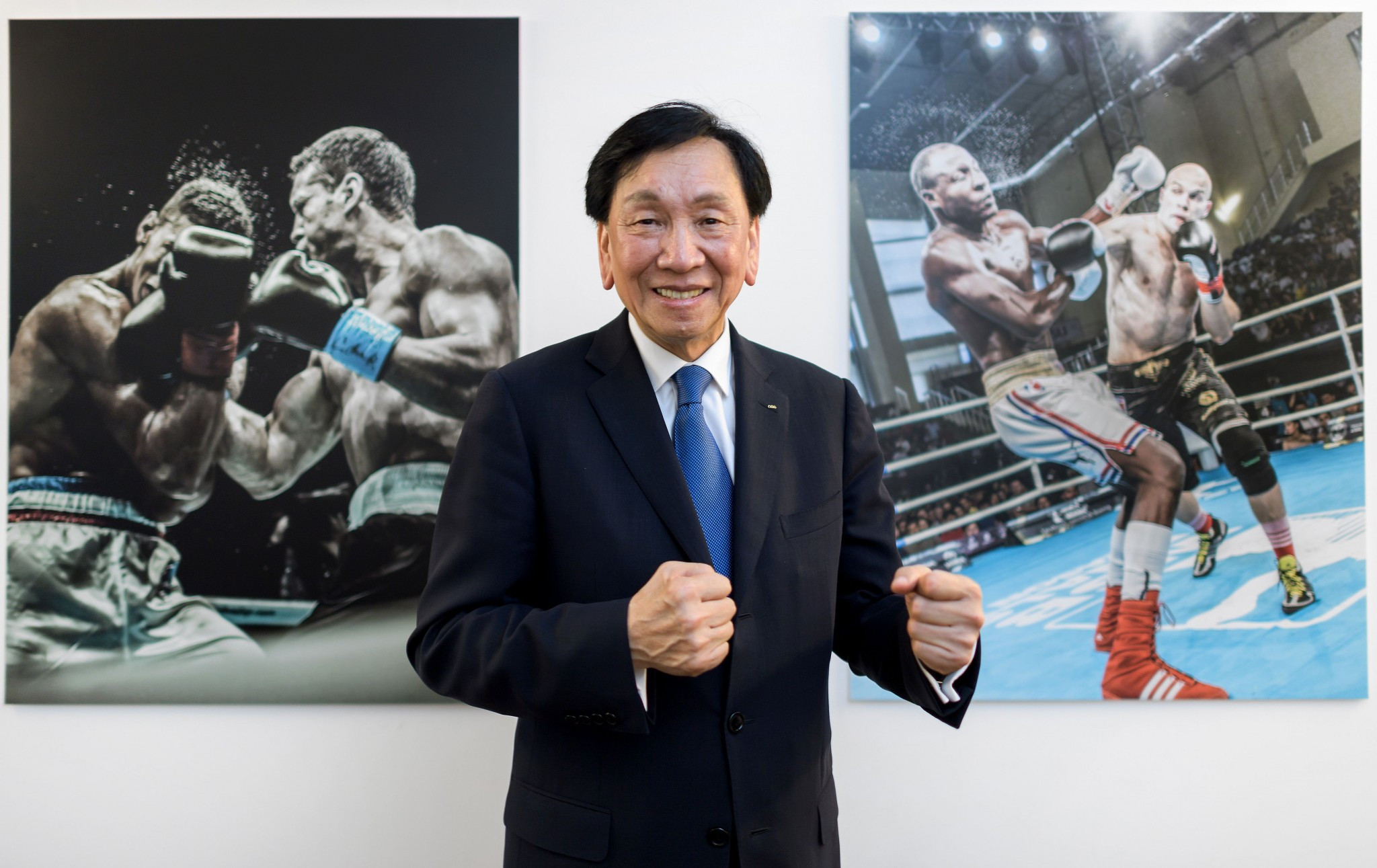 C K Wu was today on site at AIBA's offices, which had been closed for a week ©Getty Images