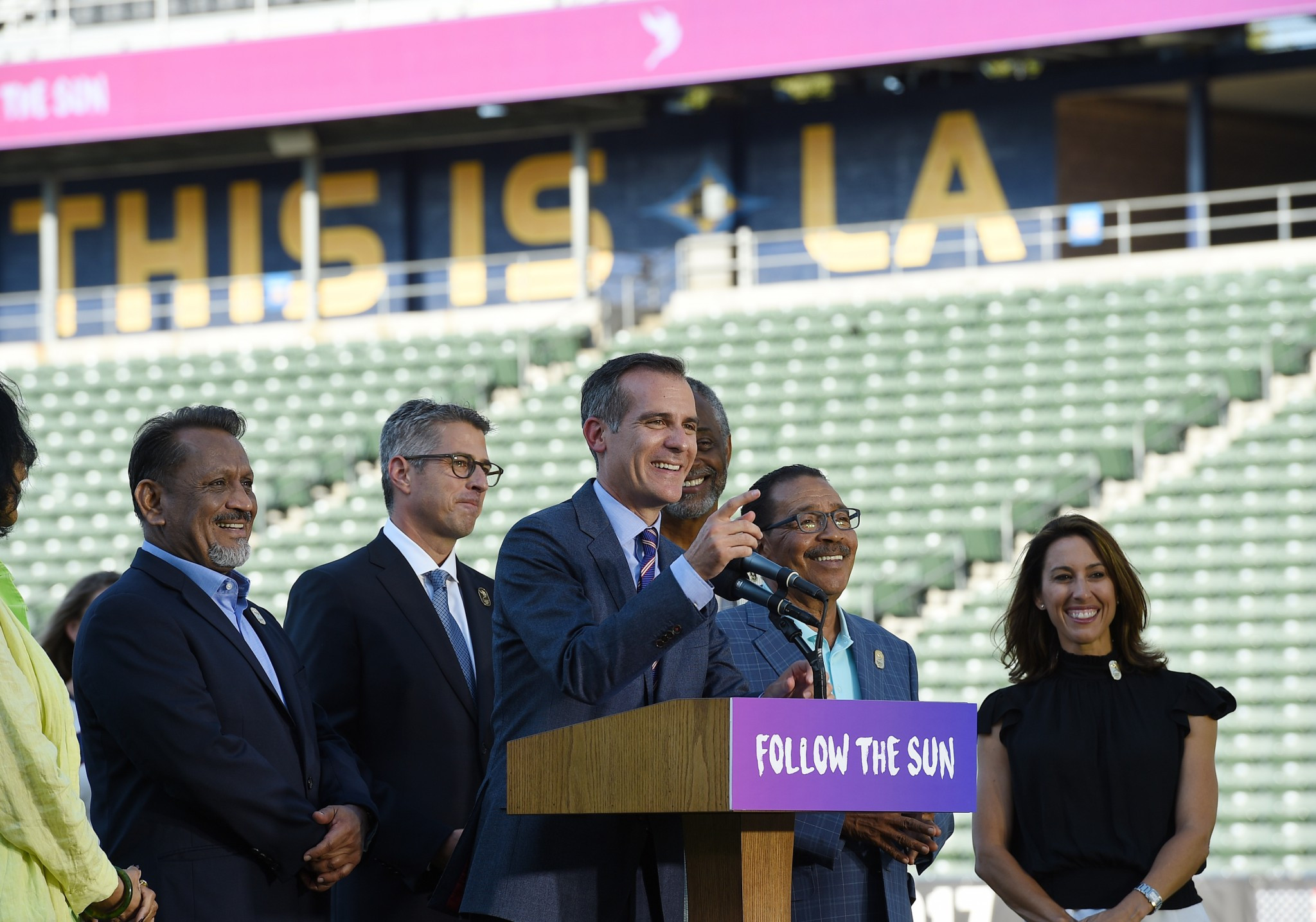 Los Angeles 2028 is calling for support from local citizens at tomorrow’s meeting of the City Council Ad Hoc Olympic Committee, which will consider the bid for the Games in 11 years’ time ©Getty Images