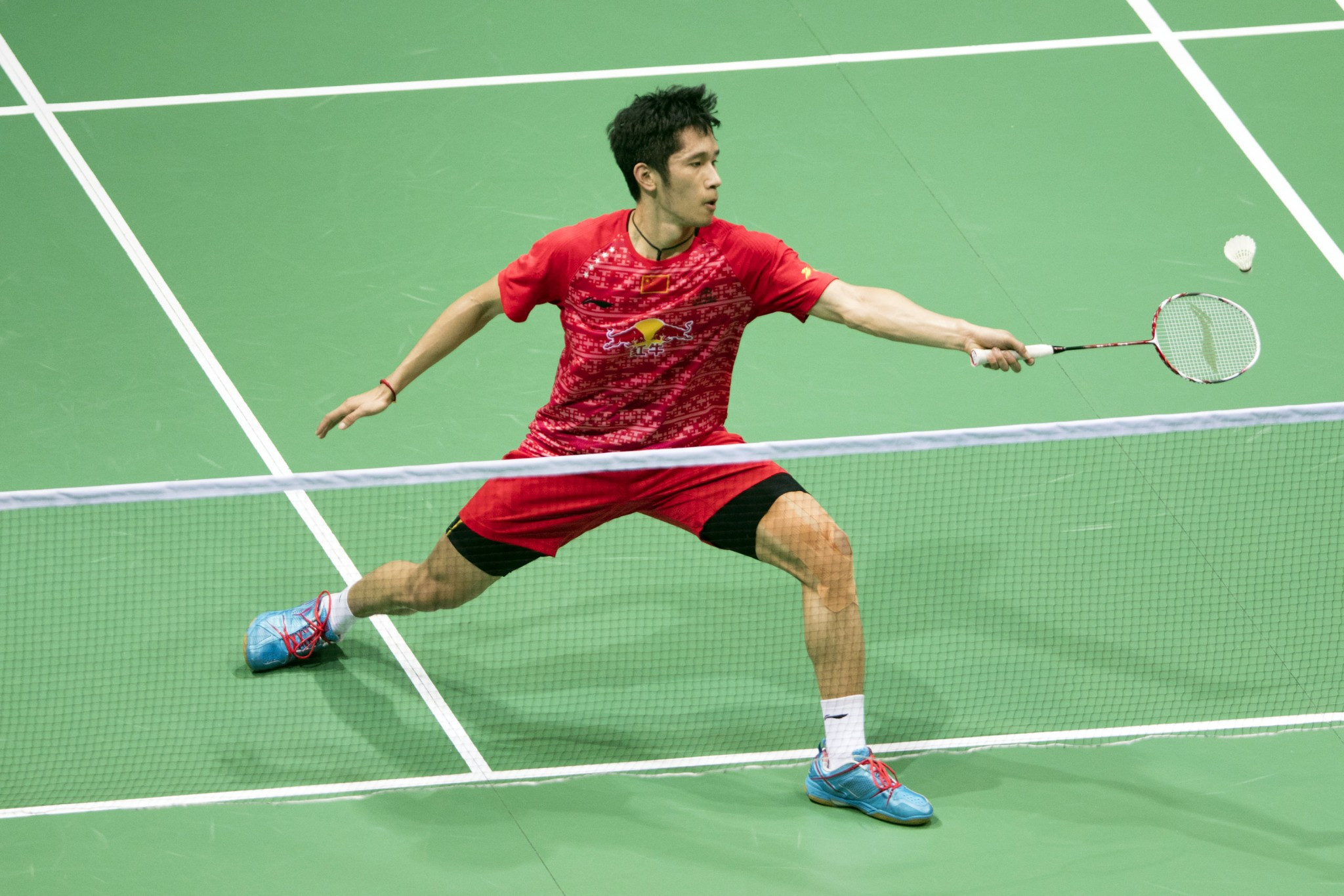 Wang marches on at BWF New Zealand Open