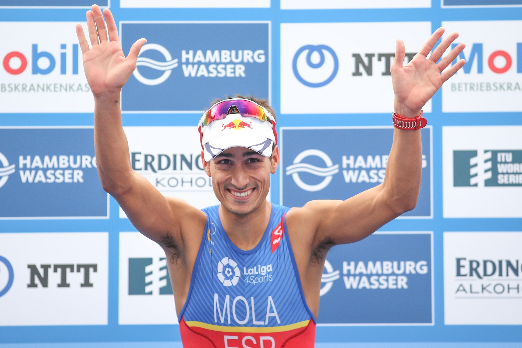 Spain's Mario Mola has been in excellent form this season and has a 492 point lead in the men's standings ©Getty Images