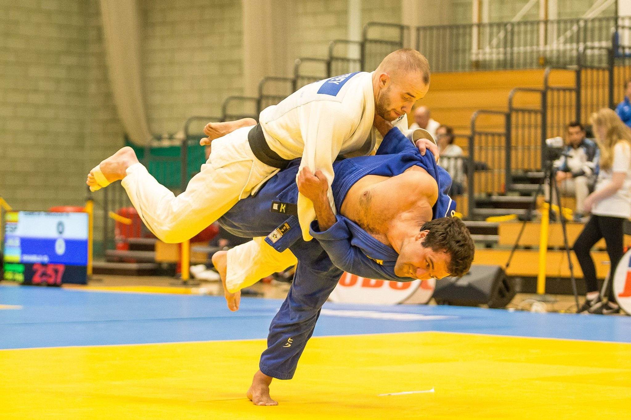 Today was the first of three days of competition ©British Judo Association/Facebook