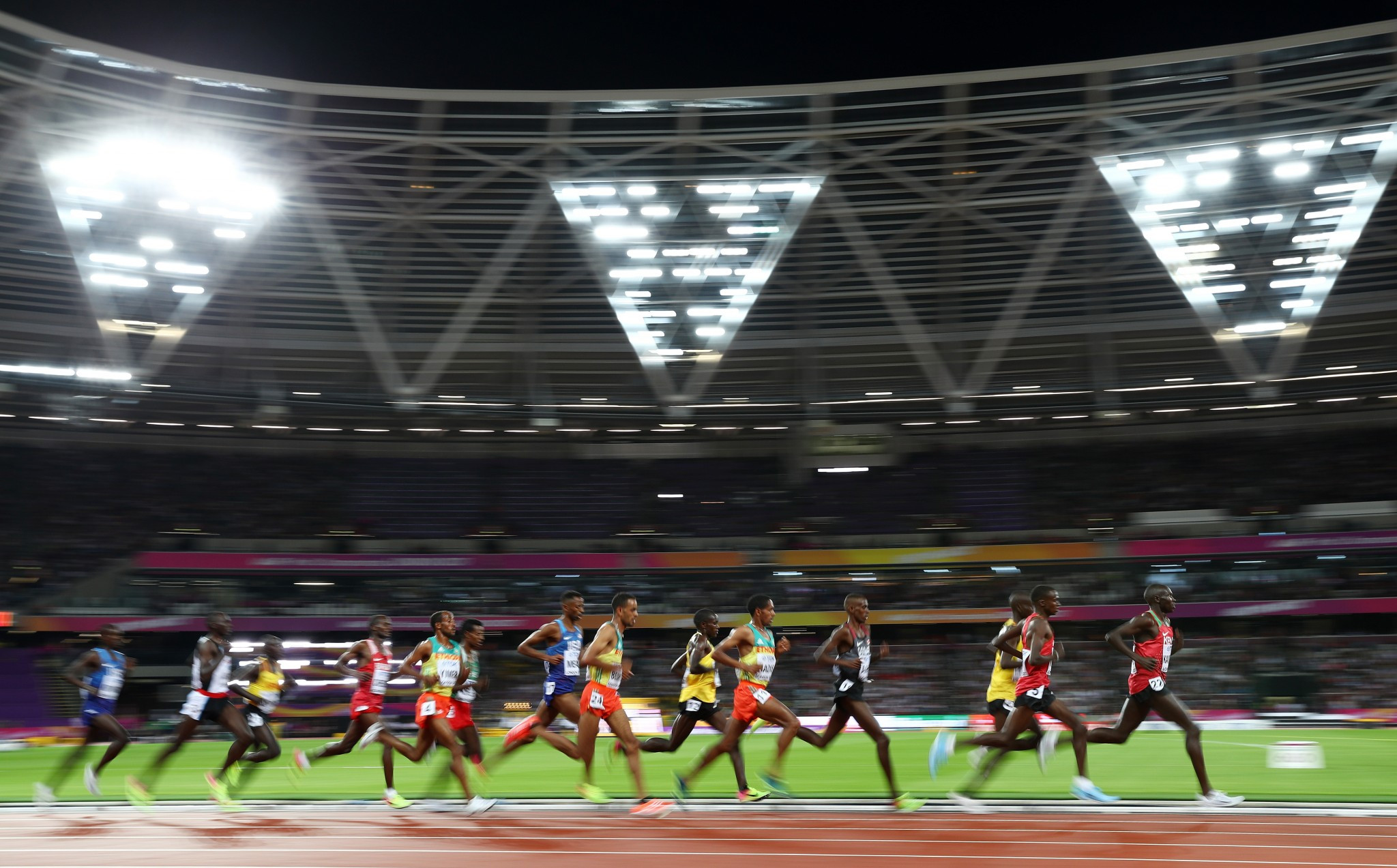 The men's 10,000m was the highlight as the IAAF World Championships began ©Getty Images