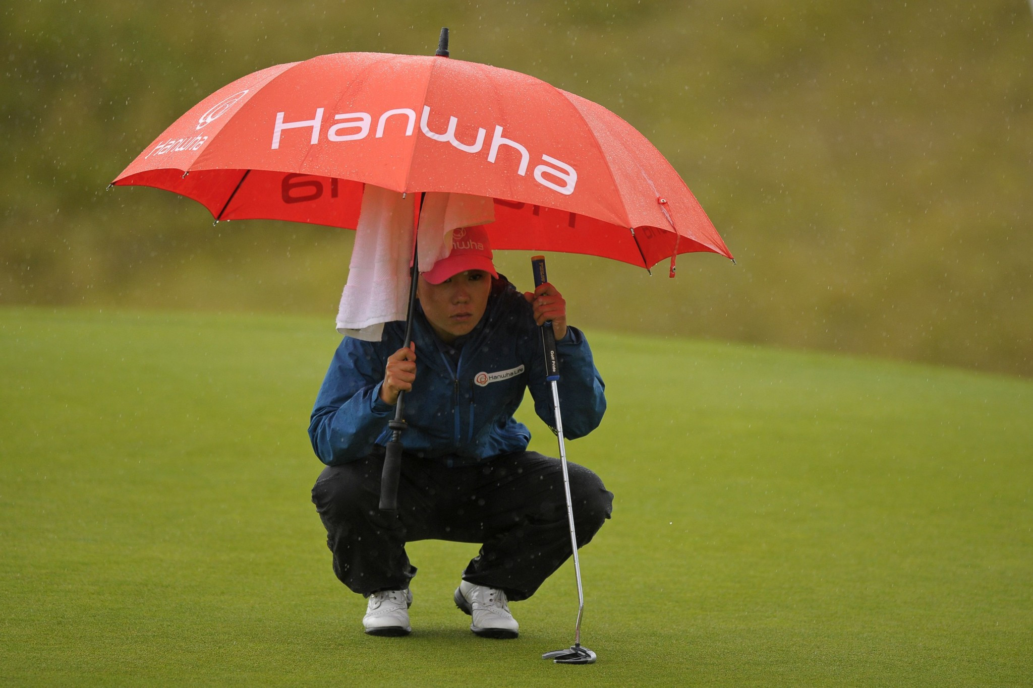 Kim In-kyung has jumped into the lead at Kingsbarns ©Getty Images