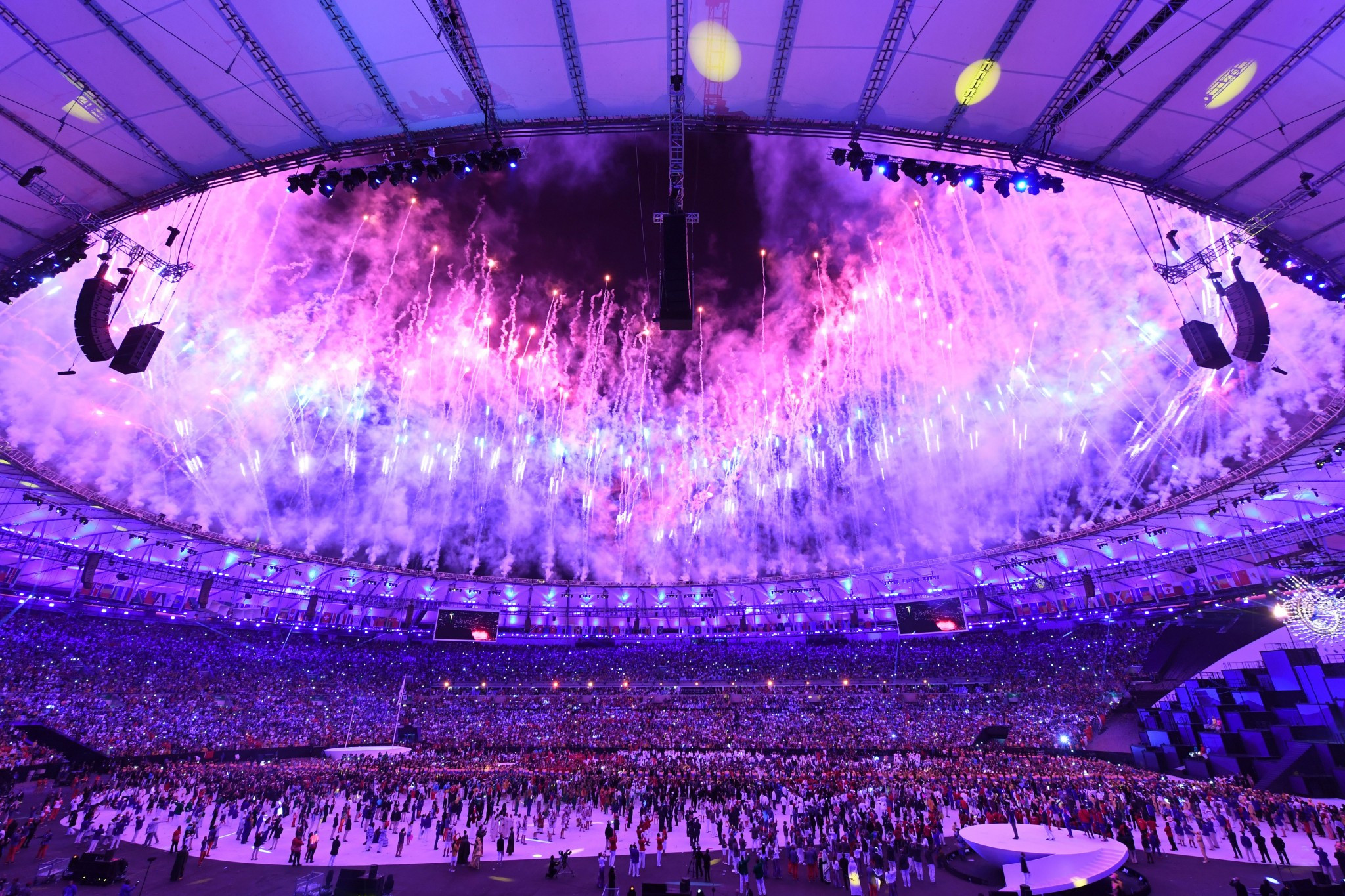 A year has passed since the Rio Olympic Opening Ceremony ©Getty Images
