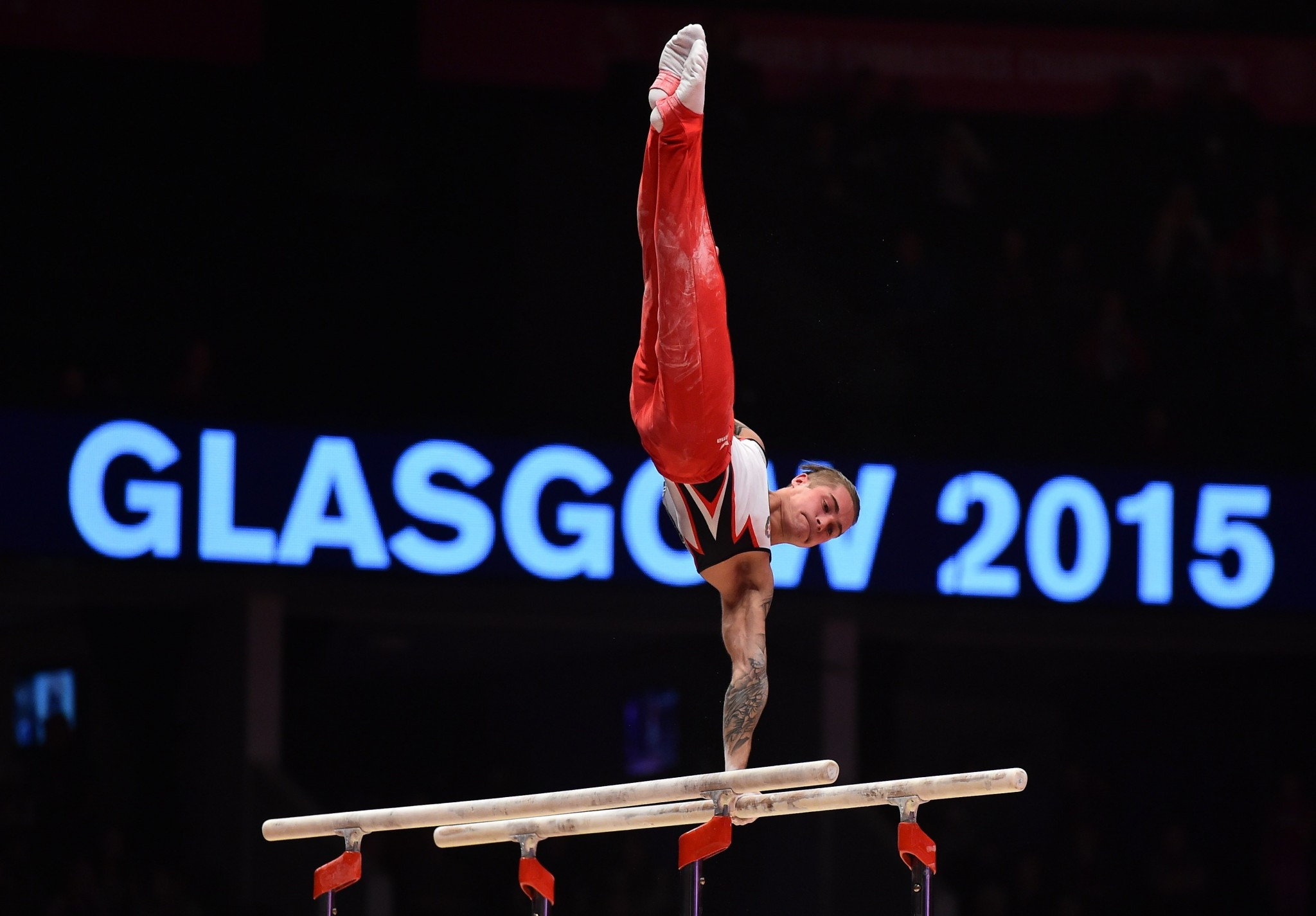Glasgow found the right balance between sport and entertainment when the city hosted the 2015 Artistic Gymnastics World Championships ©Getty Images