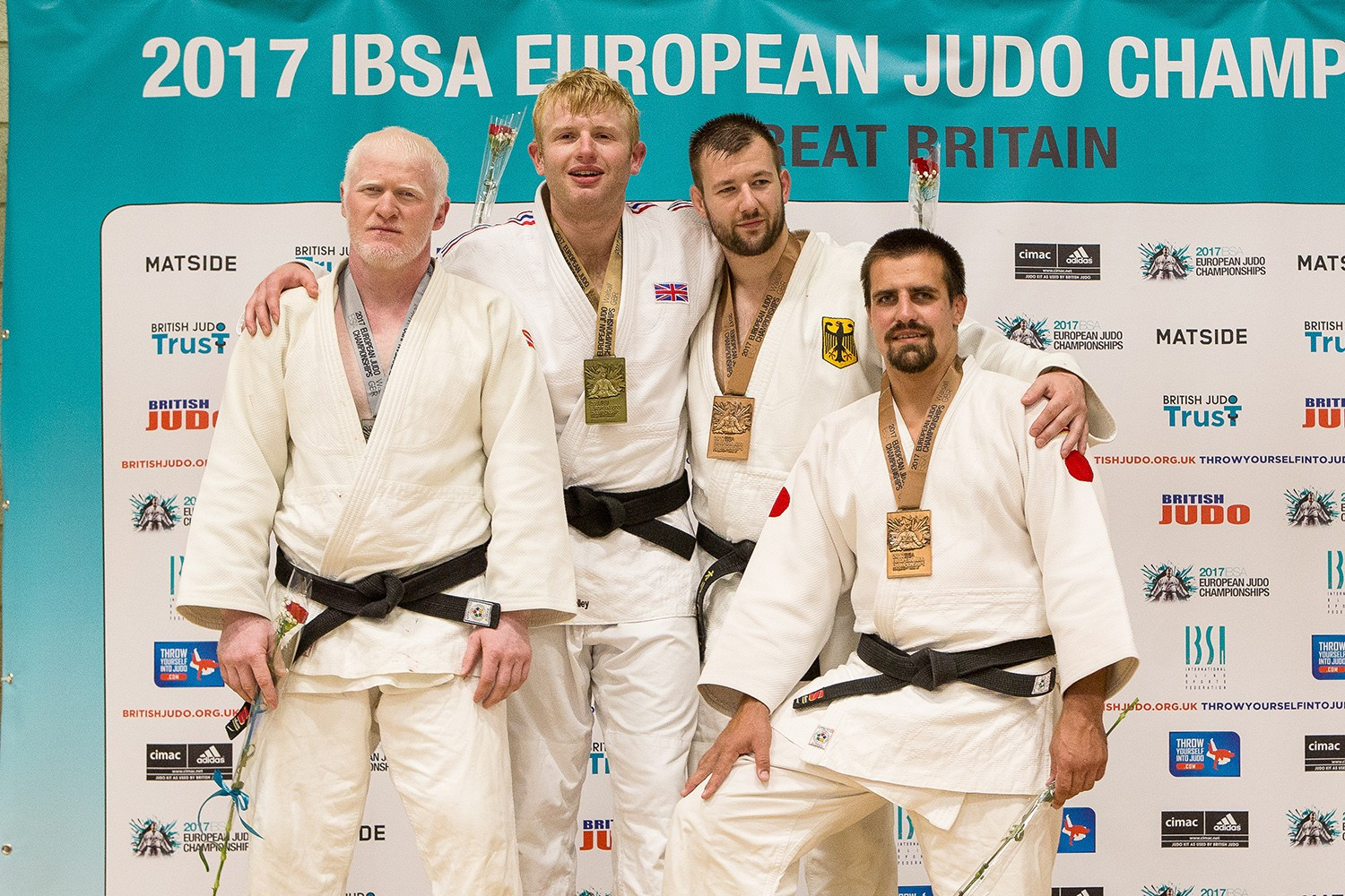Skelley claims memorable win on home soil at IBSA European Judo Championships