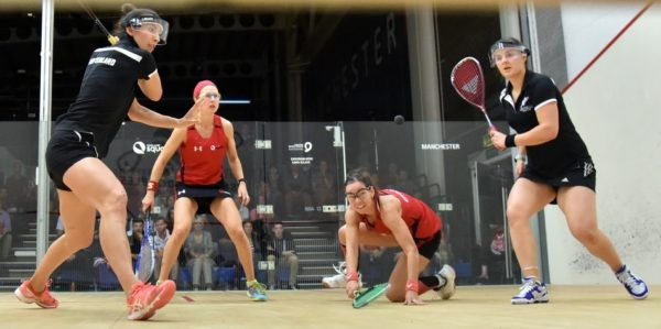New Zealand secured women's and mixed doubles titles ©WSF World Doubles Championships