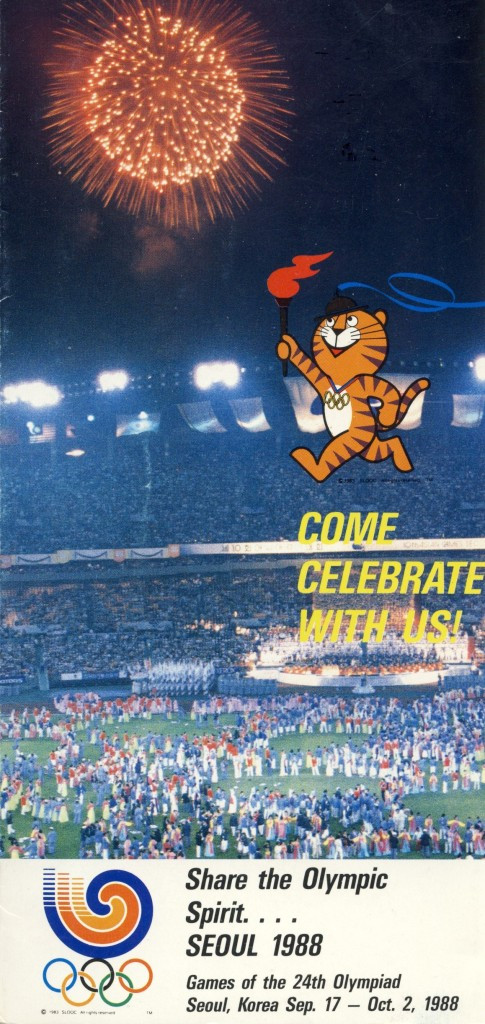 Seoul 1988 mascot, Hodori the tiger, caused arguments with Kellogg's