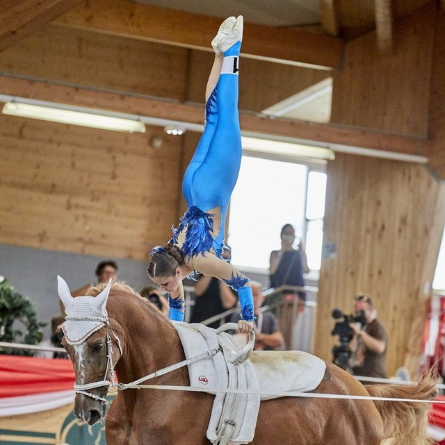 Hosts Austria win two junior golds at FEI Vaulting World Championships