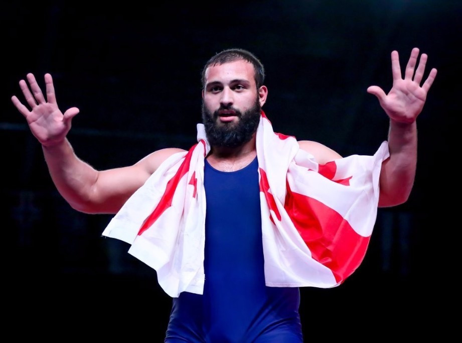 Georgia's Zviadi Pataridze retained his title today ©UWW