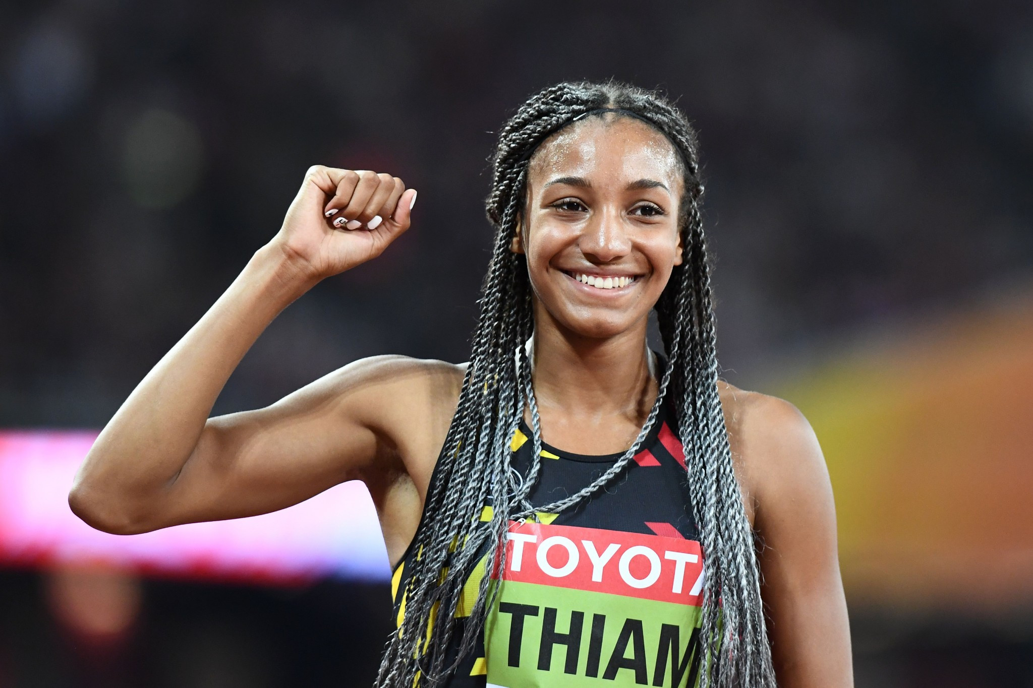 Nafissatou Thiam was too strong in the women's heptathlon ©Getty Images