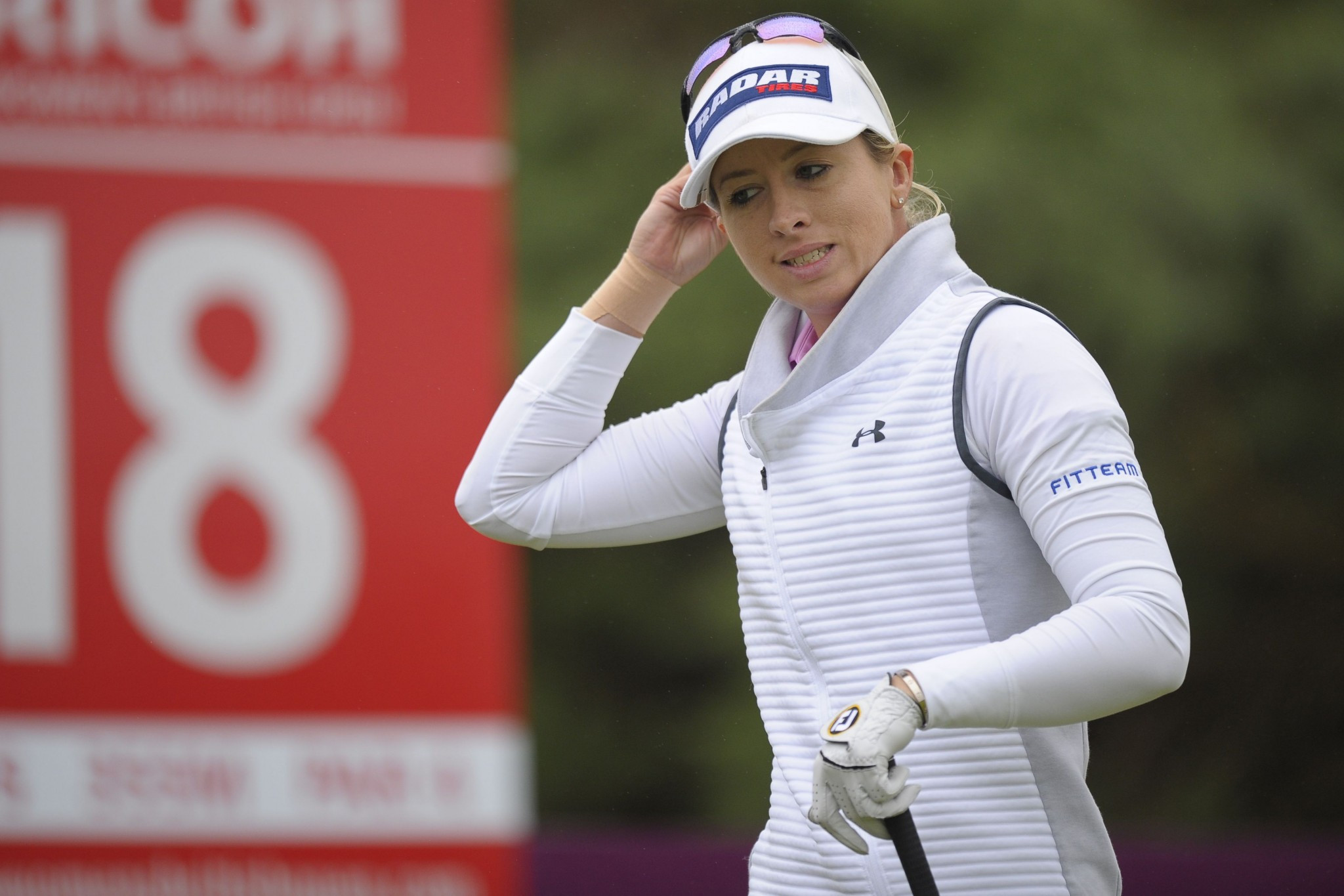 England's Jodie Ewart Shadoff equalled the course record to end two shots behind the winner ©Getty Images