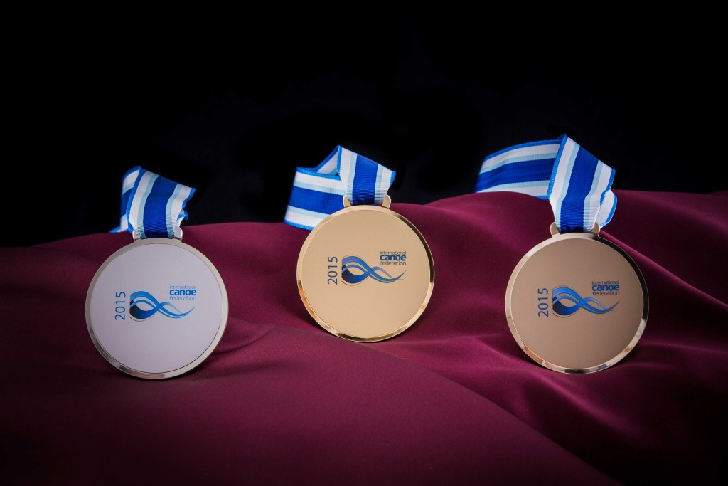 Medals unveiled for 2015 ICF Canoe Slalom World Championships