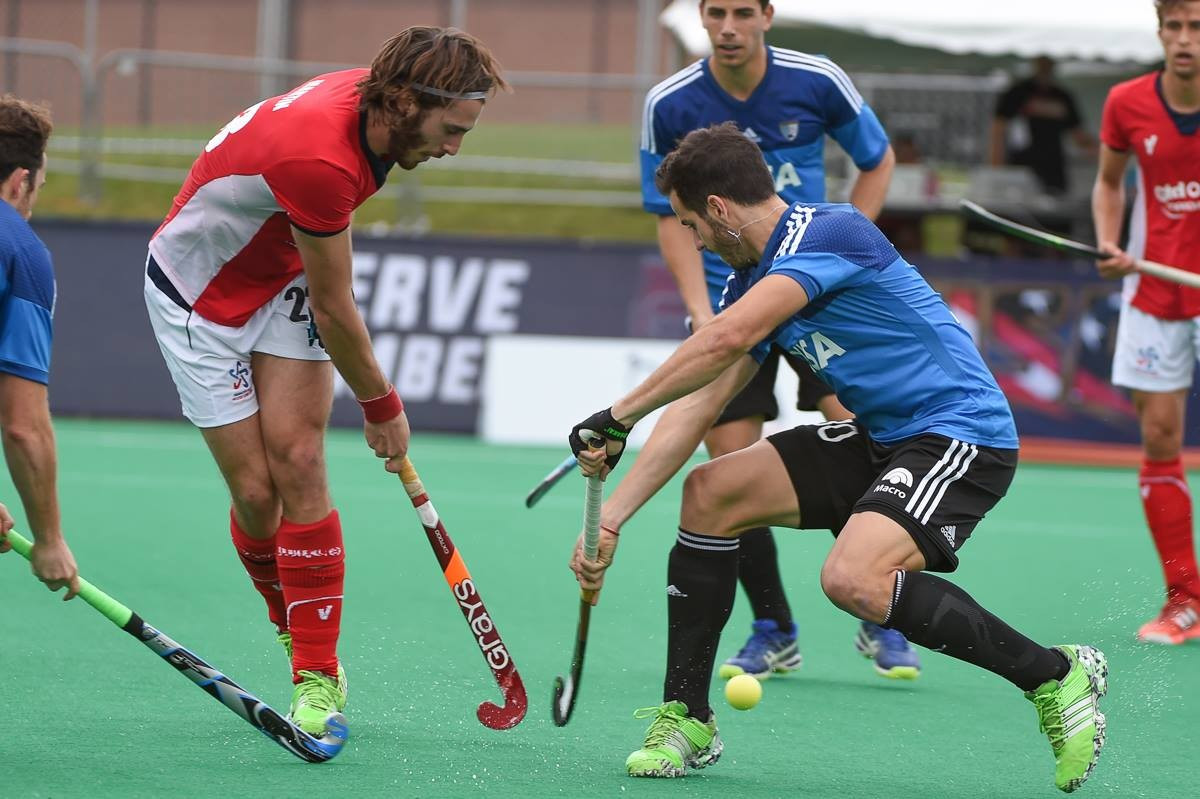 Argentina defeated Chile 9-2 ©PAHF