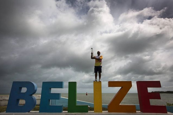 The Queen's Baton Relay for the Gold Coast 2018 Commonwealth Games has stopped in Belize ©Gold Coast 2018
