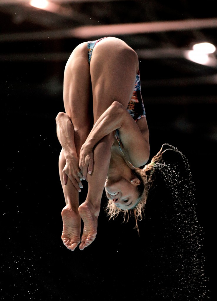 Italy's Tania Cagnotto won the women’s one metre springboard event to end China’s monopoly of the diving world titles ©Getty Images