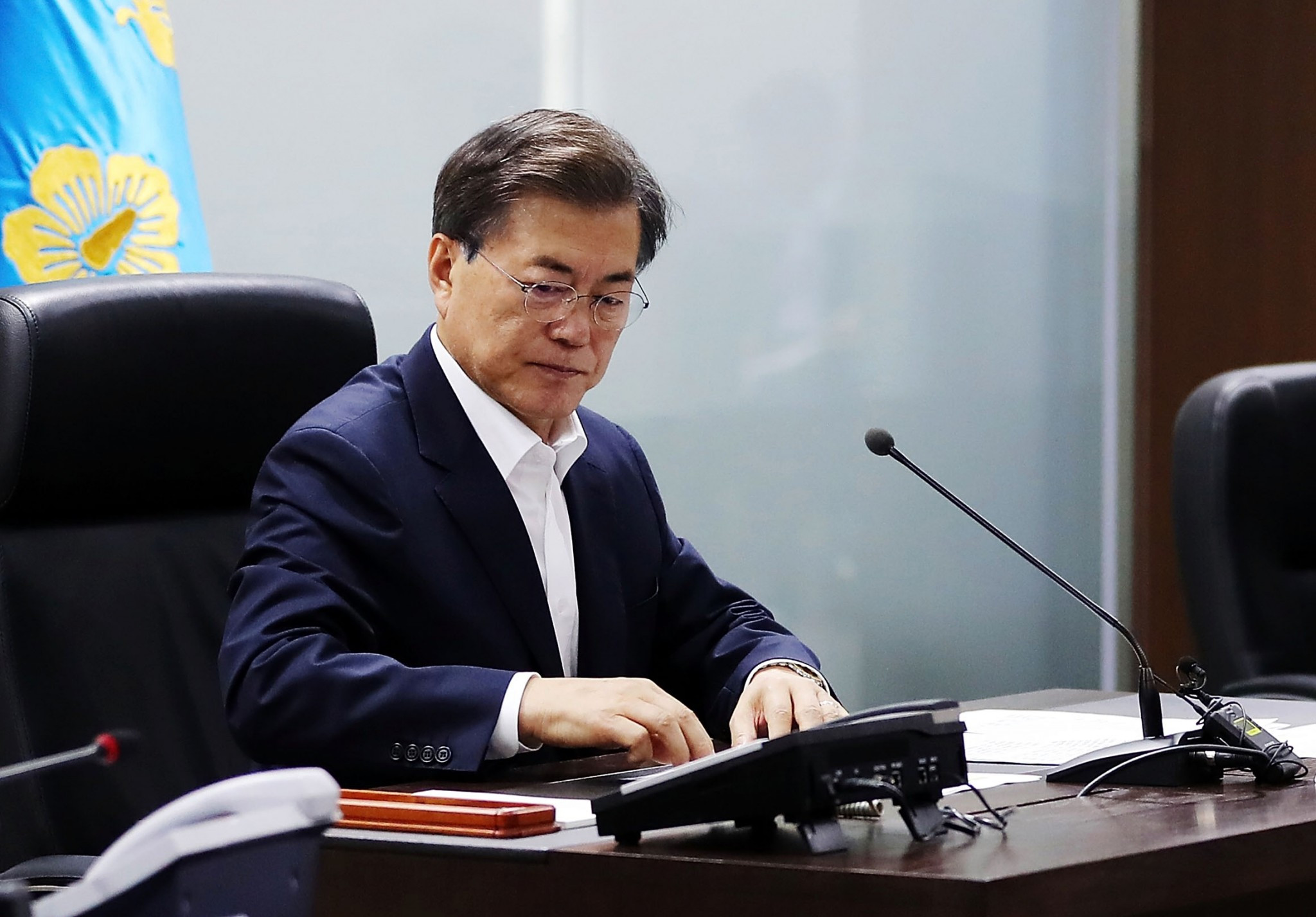 South Korean President Moon Jae-in has repeatedly expressed his hope that North Korea would be involved in next year's Winter Olympics in Pyeongchang ©Getty Images