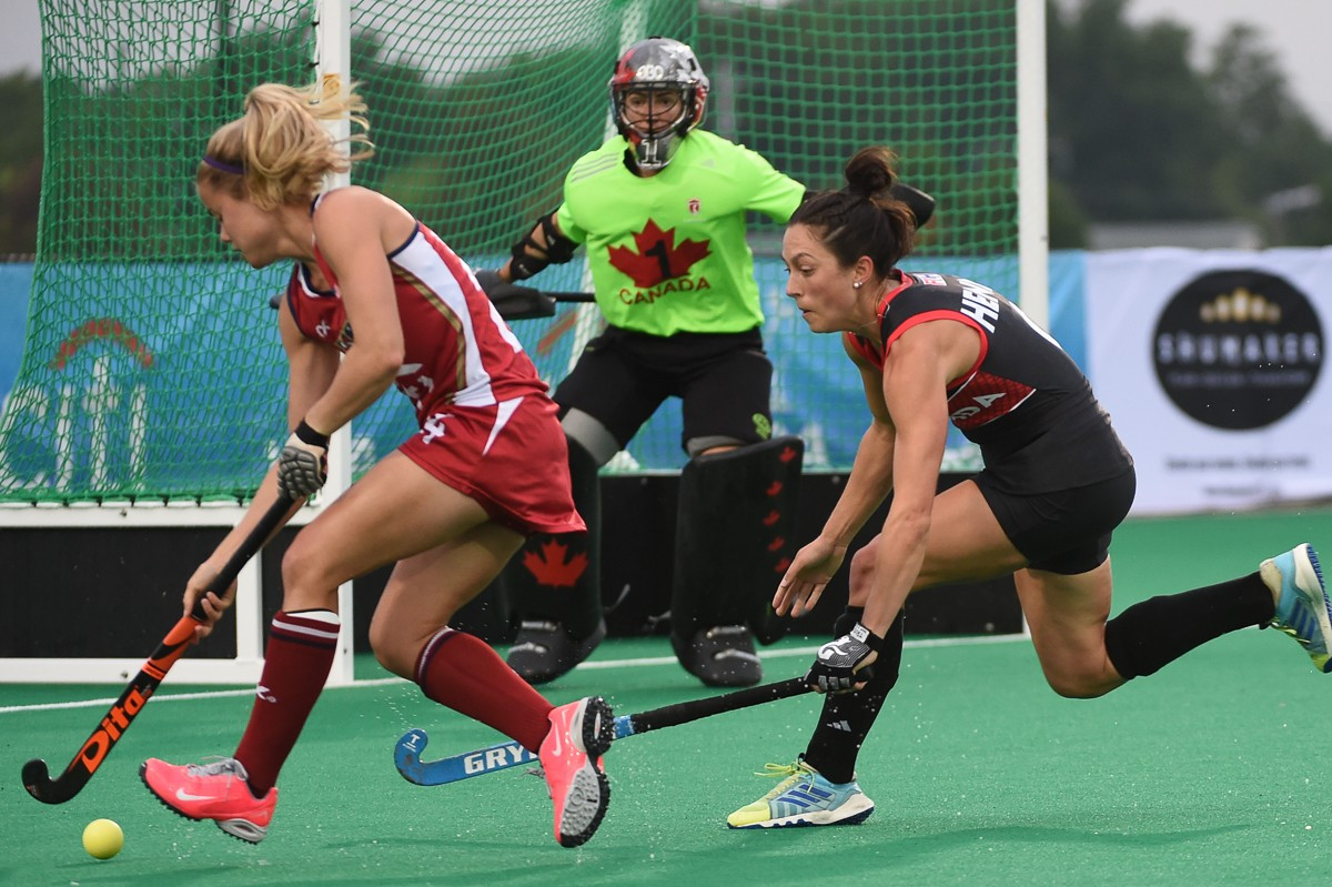 Canada and the United States drew 1-1 today ©PAHF