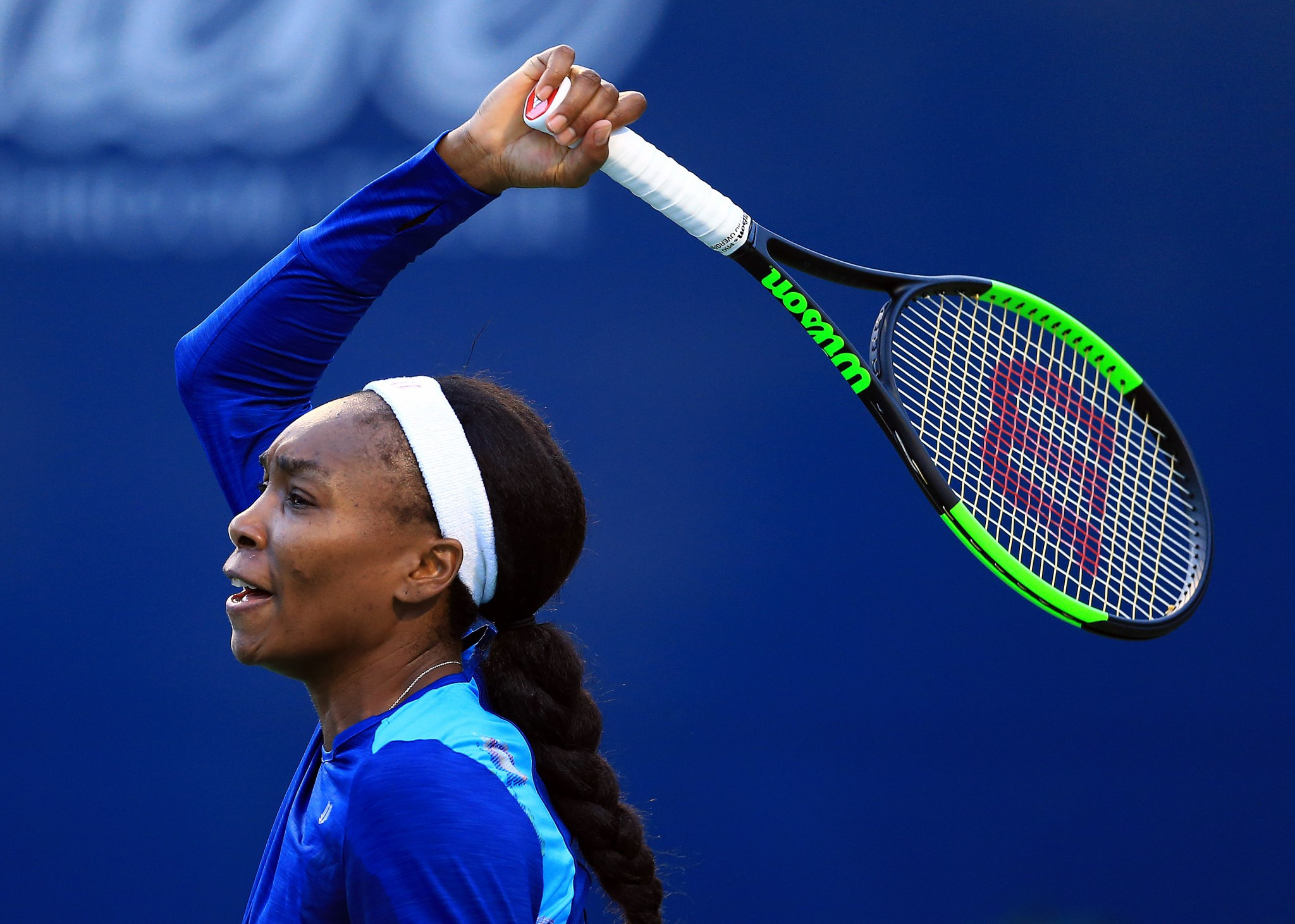 Venus Williams reached the second round of the Rogers Cup in Toronto ©Getty Images