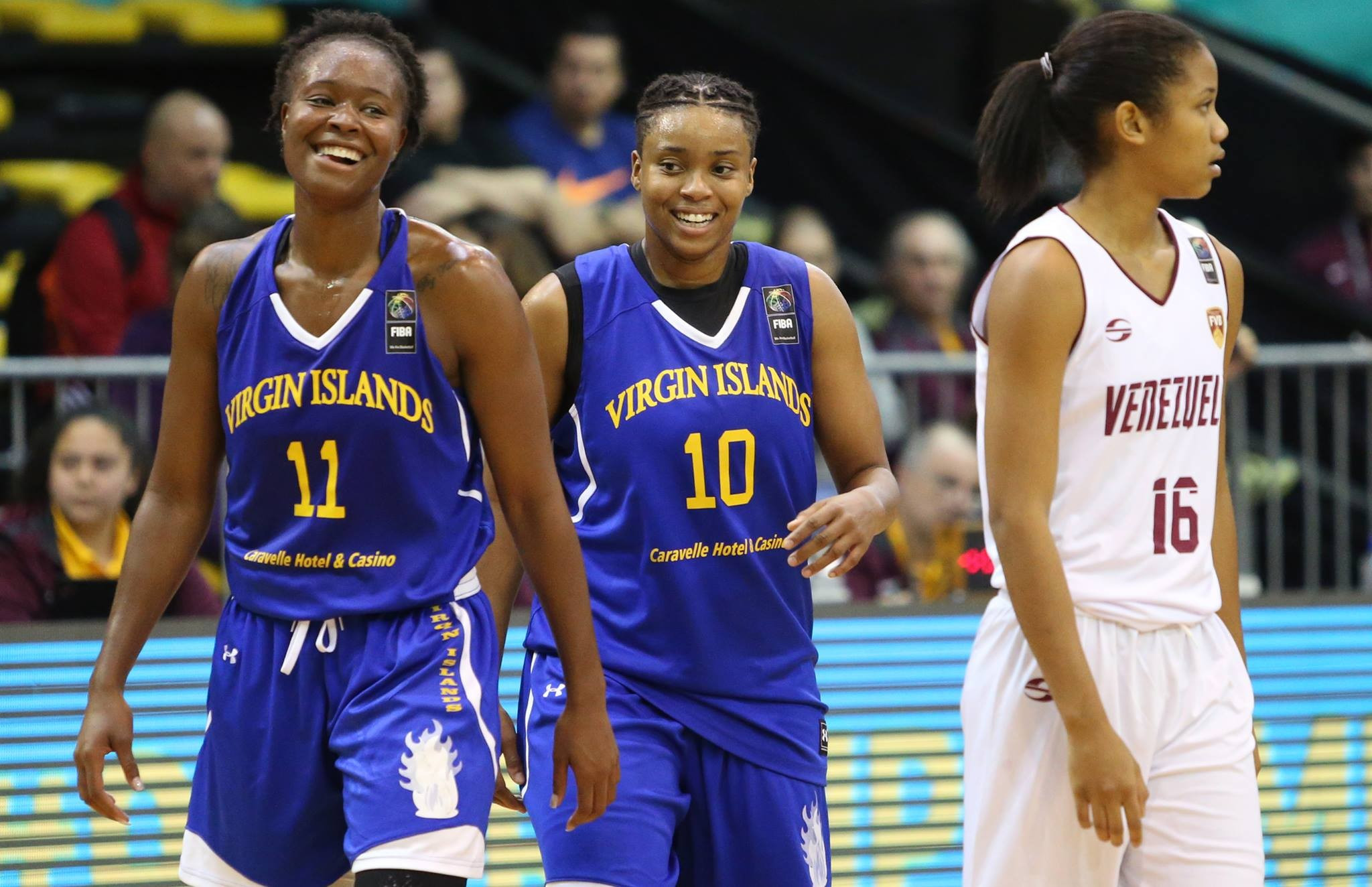 The Virgin Islands claimed their first FIBA Women's AmeriCup victory today ©FIBA